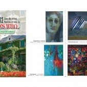 Catalogue d'une exposition de peinture à laquelle à participé Eliora Bousquet 40