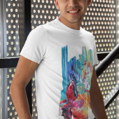 T-shirt premium pour homme dérivé d'une peinture d'Eliora Bousquet 21