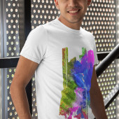 T-shirt premium pour homme dérivé d'une peinture d'Eliora Bousquet 55