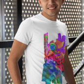 T-shirt premium pour homme dérivé d'une peinture d'Eliora Bousquet 65