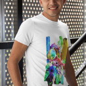T-shirt premium pour homme dérivé d'une peinture d'Eliora Bousquet 38