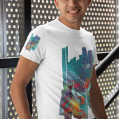 T-shirt premium pour homme dérivé d'une peinture d'Eliora Bousquet 54