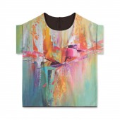 T-Shirt Femme créé par Eliora Bousquet d'après le tableau L'essence des rêves 12