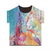 T-Shirt Femme créé par Eliora Bousquet d'après le tableau Hortus Atlantis