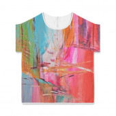 T-Shirt Femme créé par Eliora Bousquet d'après le tableau Oniris 1