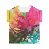 T-Shirt Femme créé par Eliora Bousquet d'après le tableau Eclosion 41