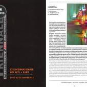 Catalogue d'une exposition de peinture à laquelle à participé Eliora Bousquet 44