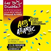 Affiche d'une exposition de peinture à laquelle à participé Eliora Bousquet 17