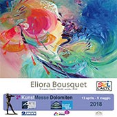 Affiche d'une exposition de peinture à laquelle à participé Eliora Bousquet 92