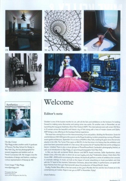 Aesthetica Magazine - Fashion Abstraction