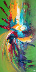 Peinture d'Eliora Bousquet - Amazonia