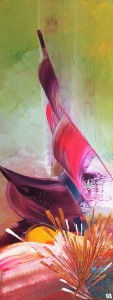 Peinture d'Eliora Bousquet - Escale en Automne