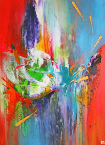 Peinture d'Eliora Bousquet - Incandescence (4)