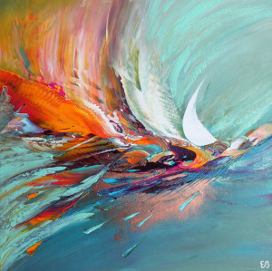 Peinture d'Eliora Bousquet - L'effet mer 123