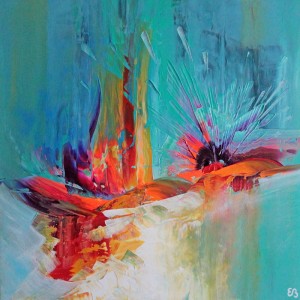 Peinture d'Eliora Bousquet - L'effet mer 21