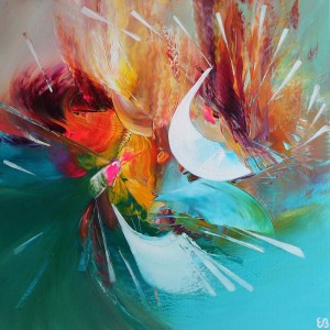 Peinture d'Eliora Bousquet - L'effet mer 33