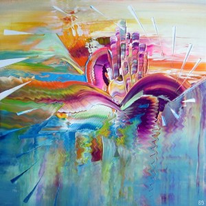 Peinture d'Eliora Bousquet - L'effet mer 45