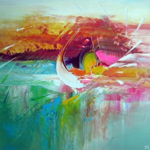 Peinture d'Eliora Bousquet - L'effet mer 51