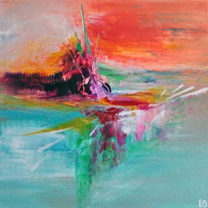 Peinture d'Eliora Bousquet - L'effet mer 59
