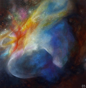 Peinture d'Eliora Bousquet - La clef de Tanis
