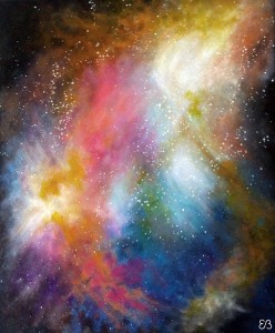Peinture d'Eliora Bousquet - La Compagnie Sublime
