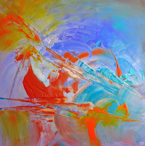 Peinture d'Eliora Bousquet - La première Arche