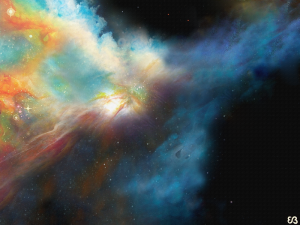 Peinture d'Eliora Bousquet - &Eacute;lan &eacute;th&eacute;r&eacute;