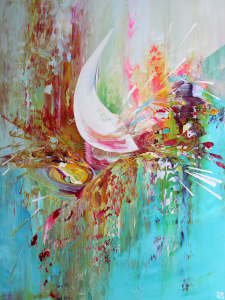 Peinture d'Eliora Bousquet - Printemps bor&eacute;al (8)