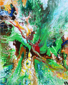 Peinture d'Eliora Bousquet - Quintessence (1144)
