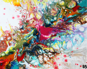 Peinture d'Eliora Bousquet - Quintessence (1199)