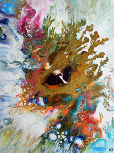 Peinture d'Eliora Bousquet - Quintessence (1332)