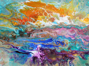 Peinture d'Eliora Bousquet - Quintessence (1401)