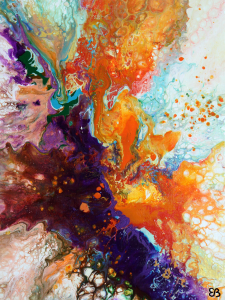 Peinture d'Eliora Bousquet - Quintessence (1416)