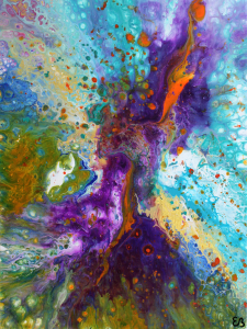 Peinture d'Eliora Bousquet - Quintessence (1417)