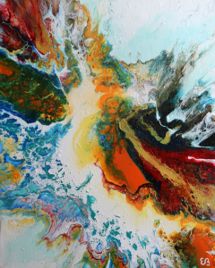 Peinture d'Eliora Bousquet - Quintessence (1453)