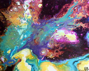 Peinture d'Eliora Bousquet - Quintessence (1465)