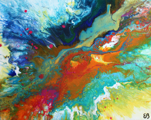 Peinture d'Eliora Bousquet - Quintessence (1473)