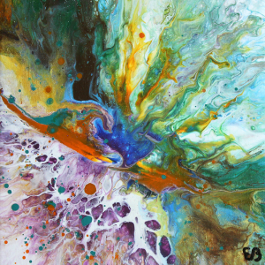 Peinture d'Eliora Bousquet - Quintessence (1532)