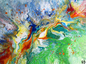 Peinture d'Eliora Bousquet - Quintessence (1618)