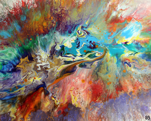 Peinture d'Eliora Bousquet - Quintessence (1644)