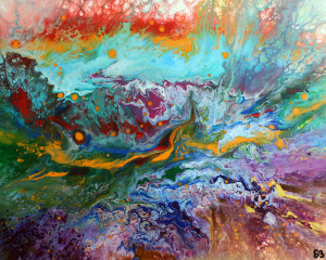 Peinture d'Eliora Bousquet - Quintessence (1652)