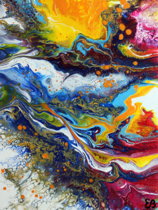 Peinture d'Eliora Bousquet - Quintessence (1701)