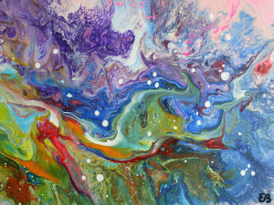 Peinture d'Eliora Bousquet - Quintessence (1722)
