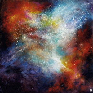 Peinture d'Eliora Bousquet - Stardust