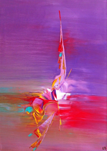 Peinture d'Eliora Bousquet - Universalis Columna