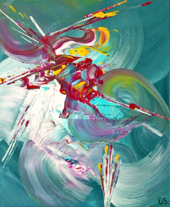 Peinture d'Eliora Bousquet - Aquarius