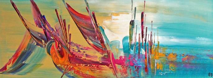 Peinture d'Eliora Bousquet - Chronique océane
