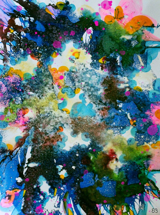 Peinture d'Eliora Bousquet - Éclosion 50