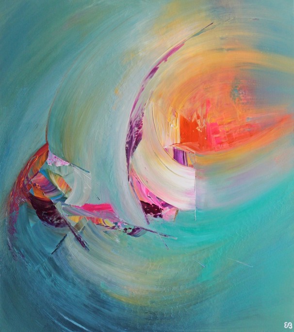 Peinture d'Eliora Bousquet - Entre ciel et mer 6