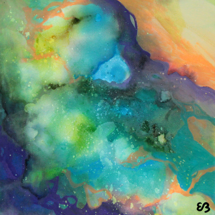 Peinture d'Eliora Bousquet - In Corde Coeli (83)